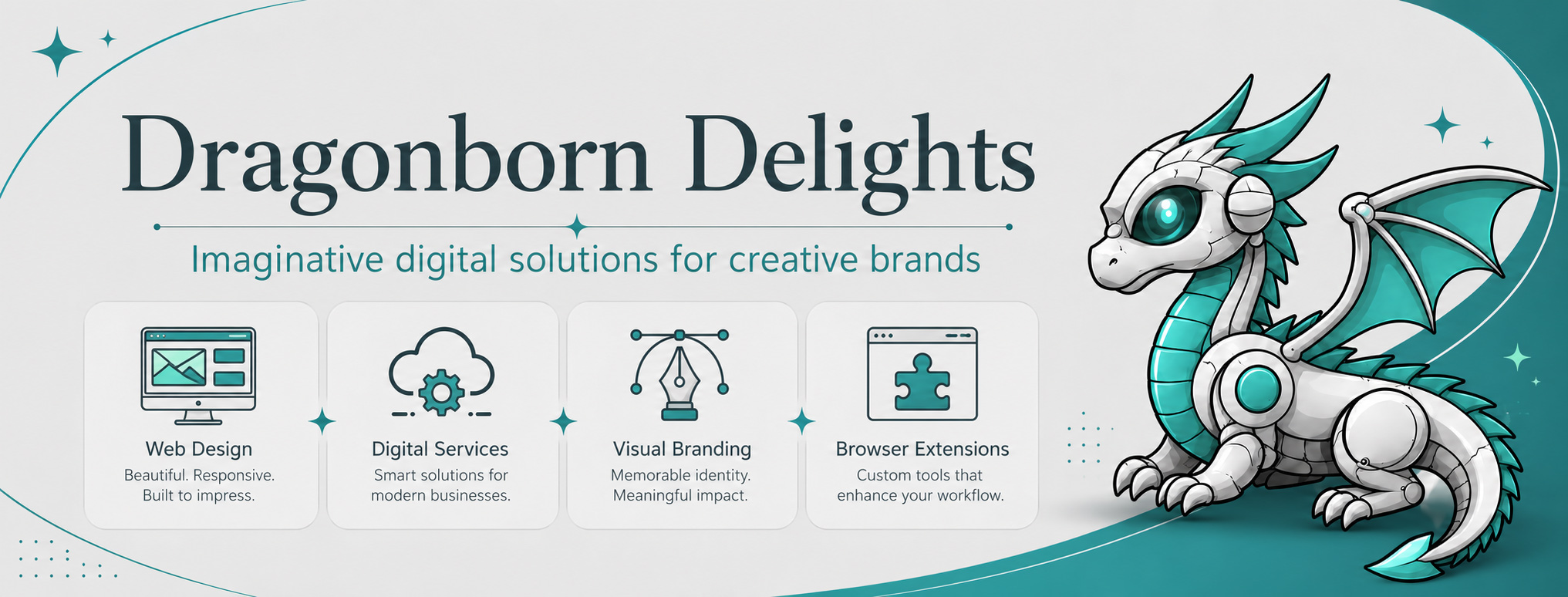 Dragonborn Delights creative services banner